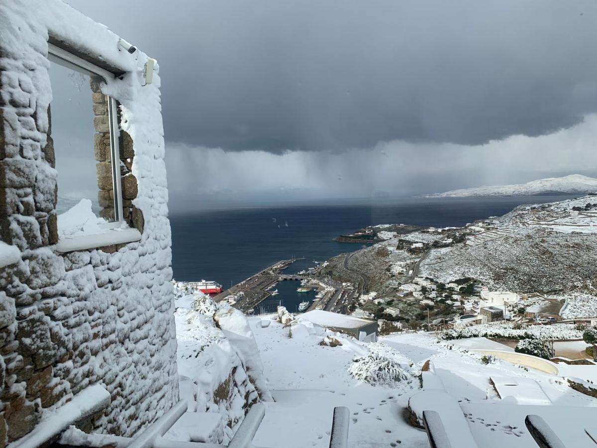 Manolia View Mykonos Apartment Tourlos Bagian luar foto
