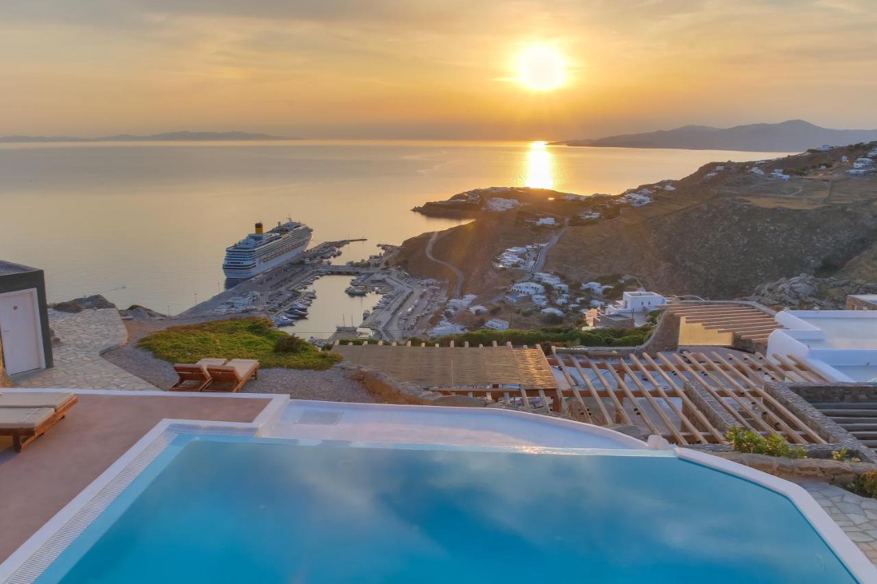 Manolia View Mykonos Apartment Tourlos Bagian luar foto