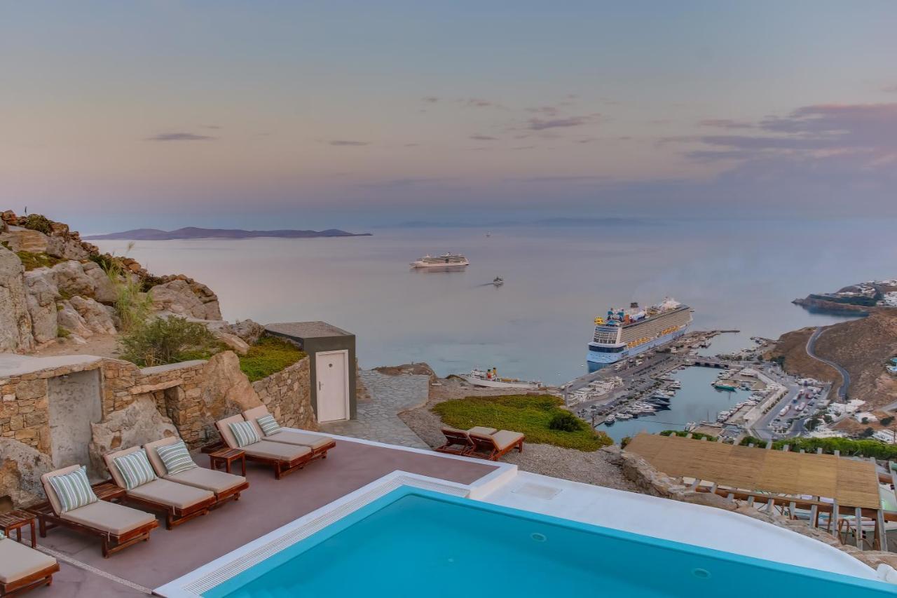 Manolia View Mykonos Apartment Tourlos Bagian luar foto