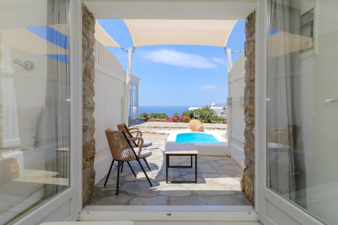 Manolia View Mykonos Apartment Tourlos Bagian luar foto