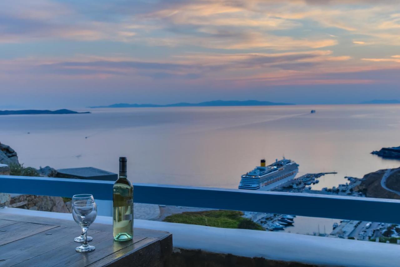 Manolia View Mykonos Apartment Tourlos Bagian luar foto