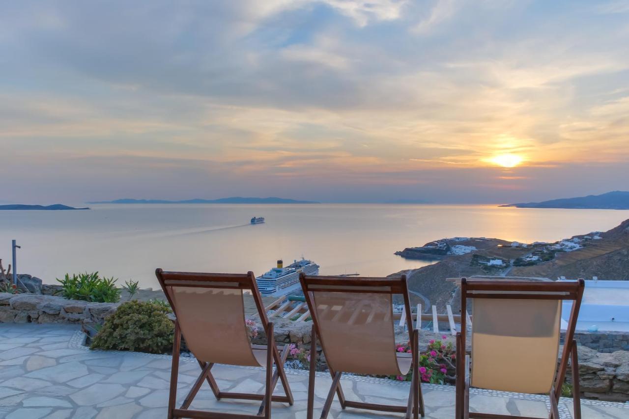 Manolia View Mykonos Apartment Tourlos Bagian luar foto