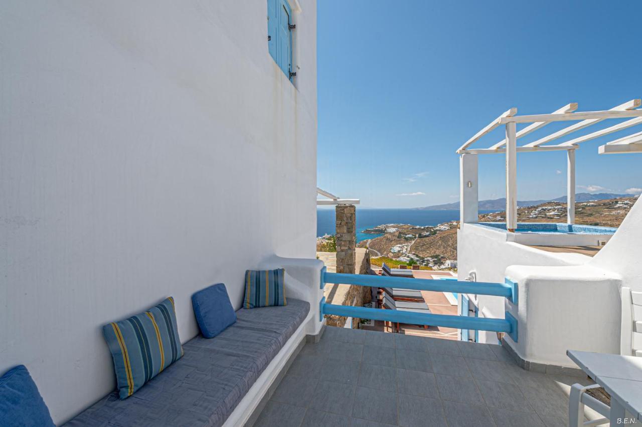 Manolia View Mykonos Apartment Tourlos Bagian luar foto