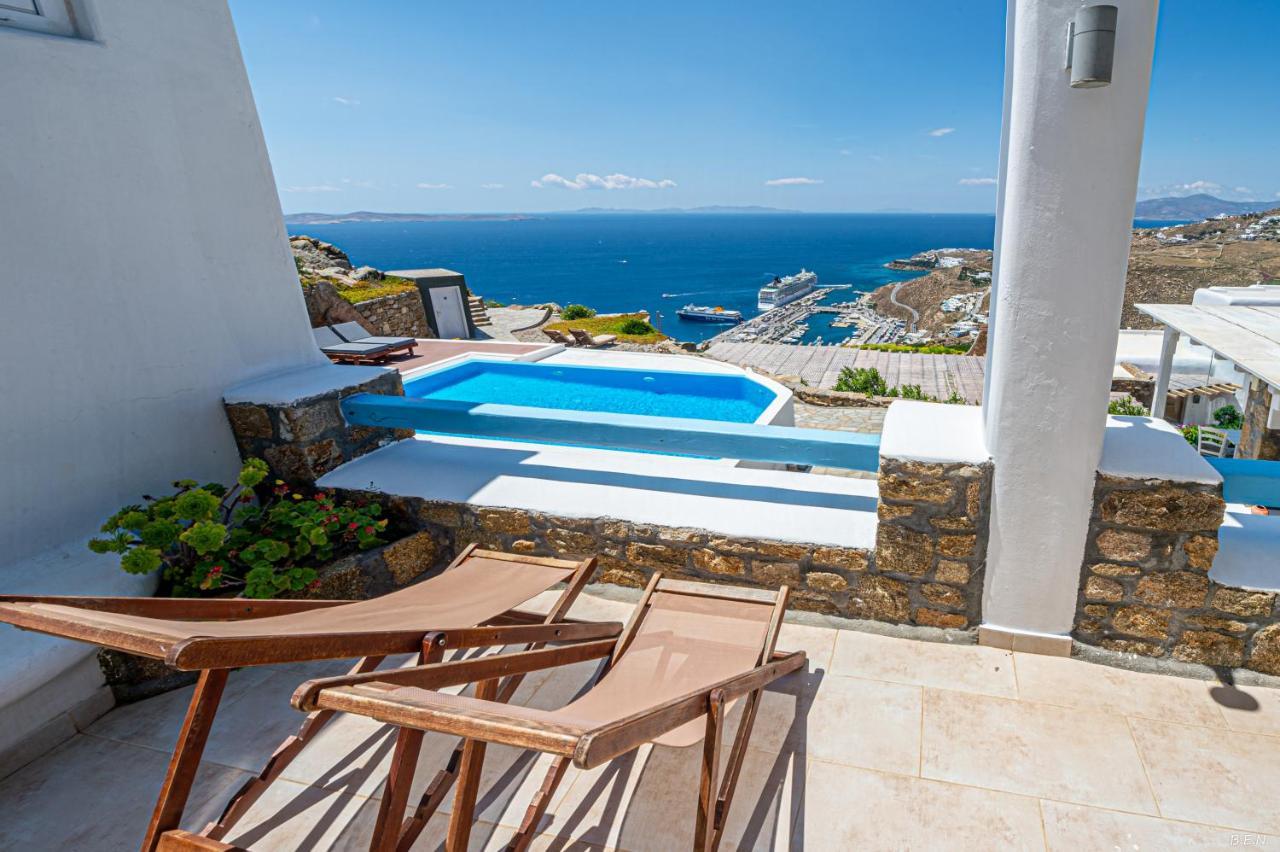 Manolia View Mykonos Apartment Tourlos Bagian luar foto