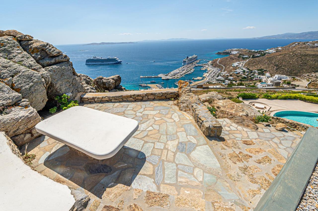 Manolia View Mykonos Apartment Tourlos Bagian luar foto