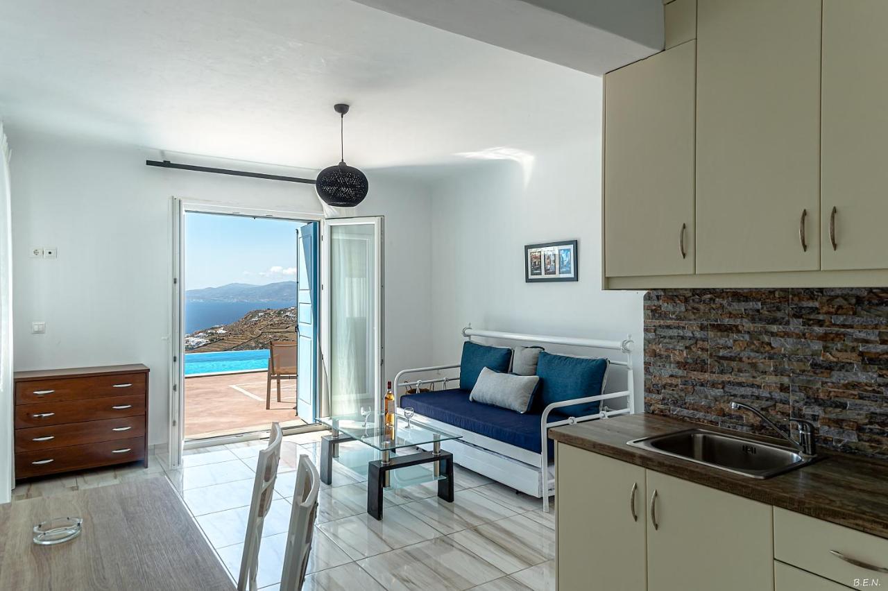 Manolia View Mykonos Apartment Tourlos Bagian luar foto